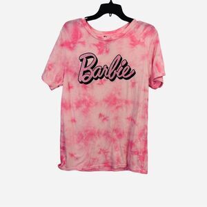 Women’s Pink Tiedye  Barbie Shirt Size M